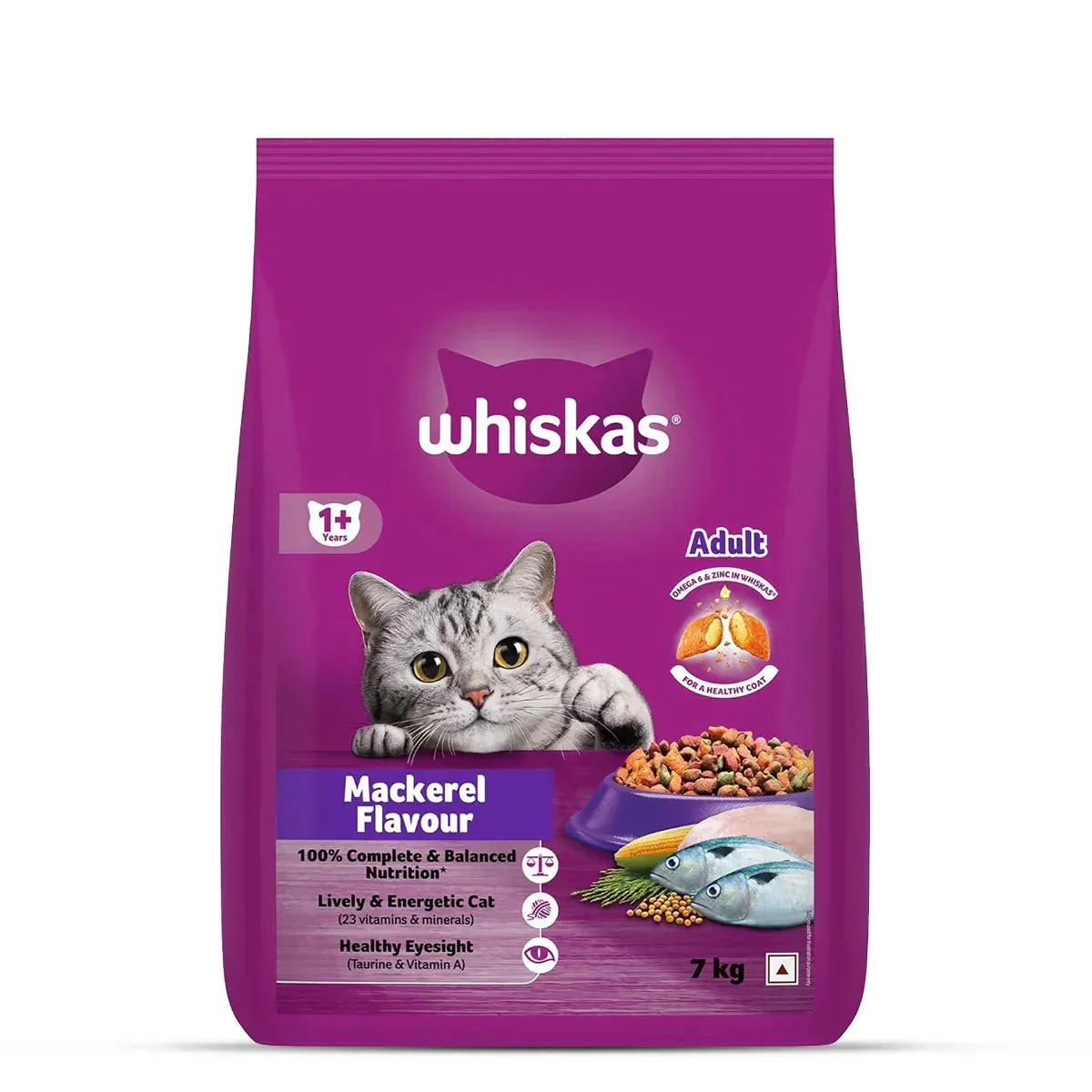 Whiskas Mackerel Dry Cat Food - All Breeds Adult (1+ year) - Image 15