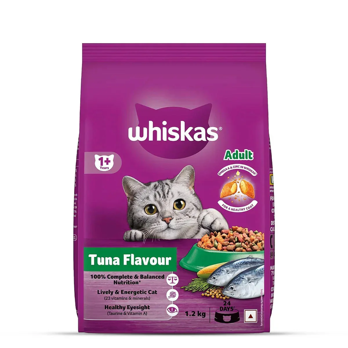 Whiskas Tuna Flavour Dry Cat Food - All Breeds Adult (+1 year) - Image 13