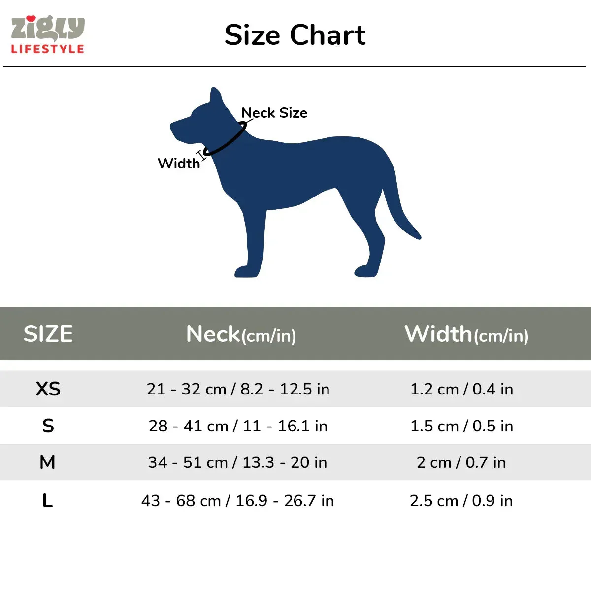 ZL Classic Padded Dog Collar - Red  - Image 4