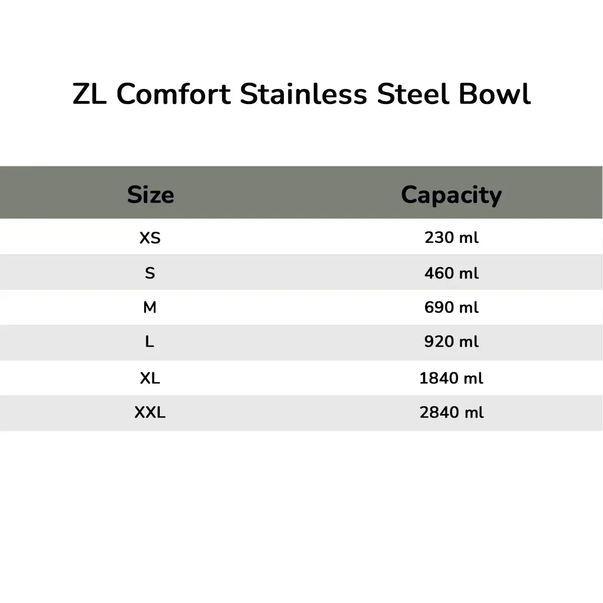 ZL Comfort Stainless Steel Dog Bowl - Image 3