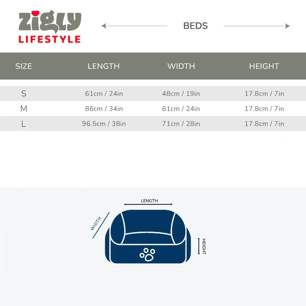 ZL Forest Leafy Lounger Dog Bed - Green - Image 5