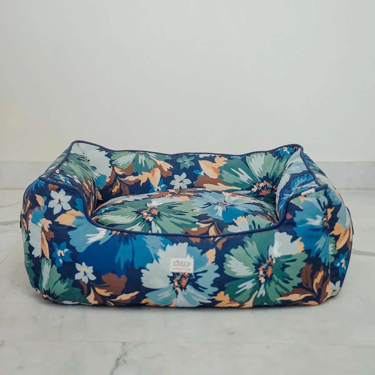 ZL Midnight Flower Lounger Dog Bed - Image 6
