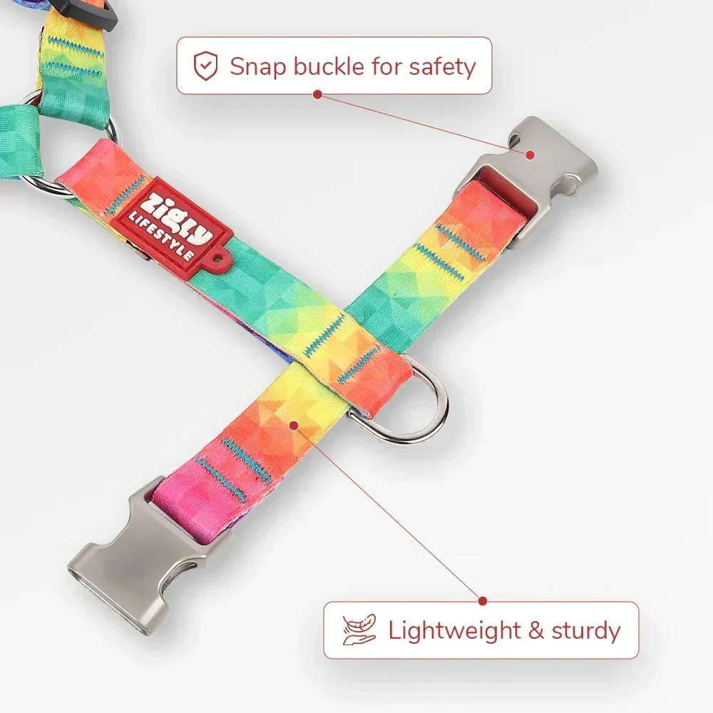 ZL Rainbow Dog Harness - Image 3