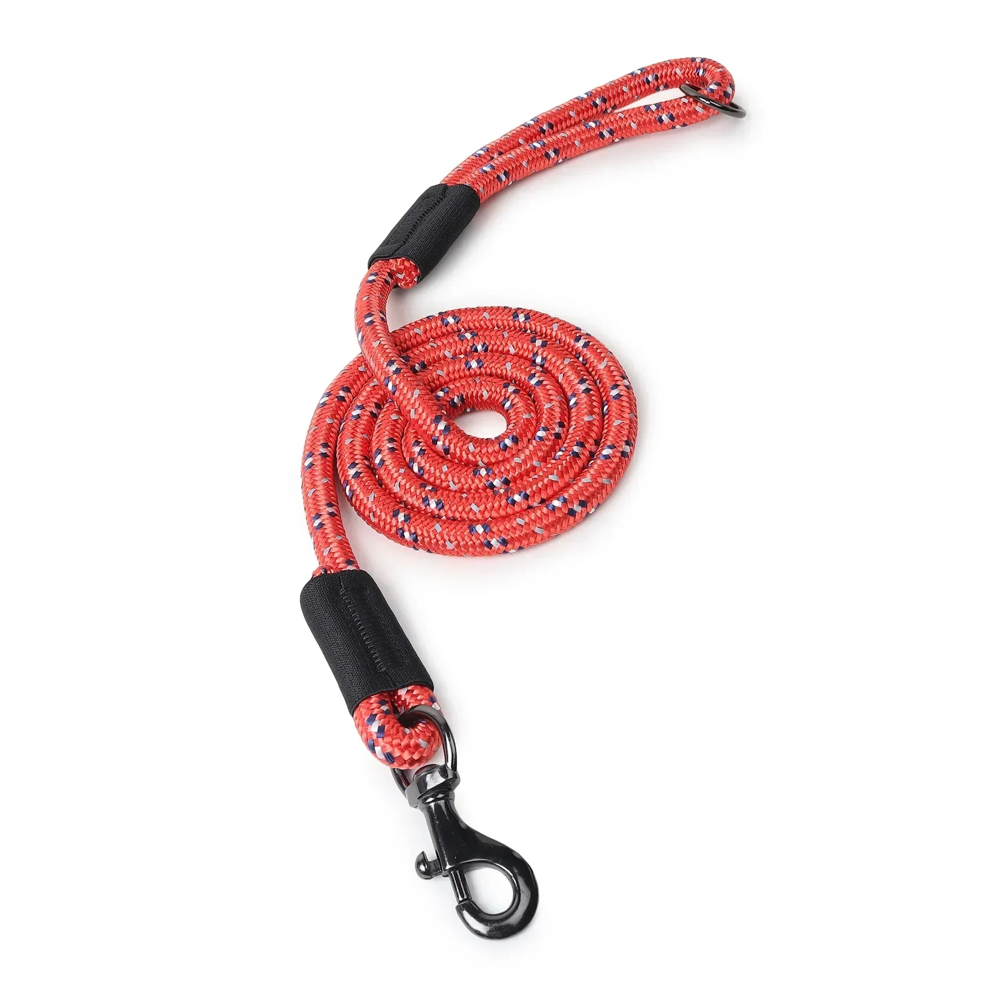 ZL Reflective Rope Dog Leash - Red  - Image 8