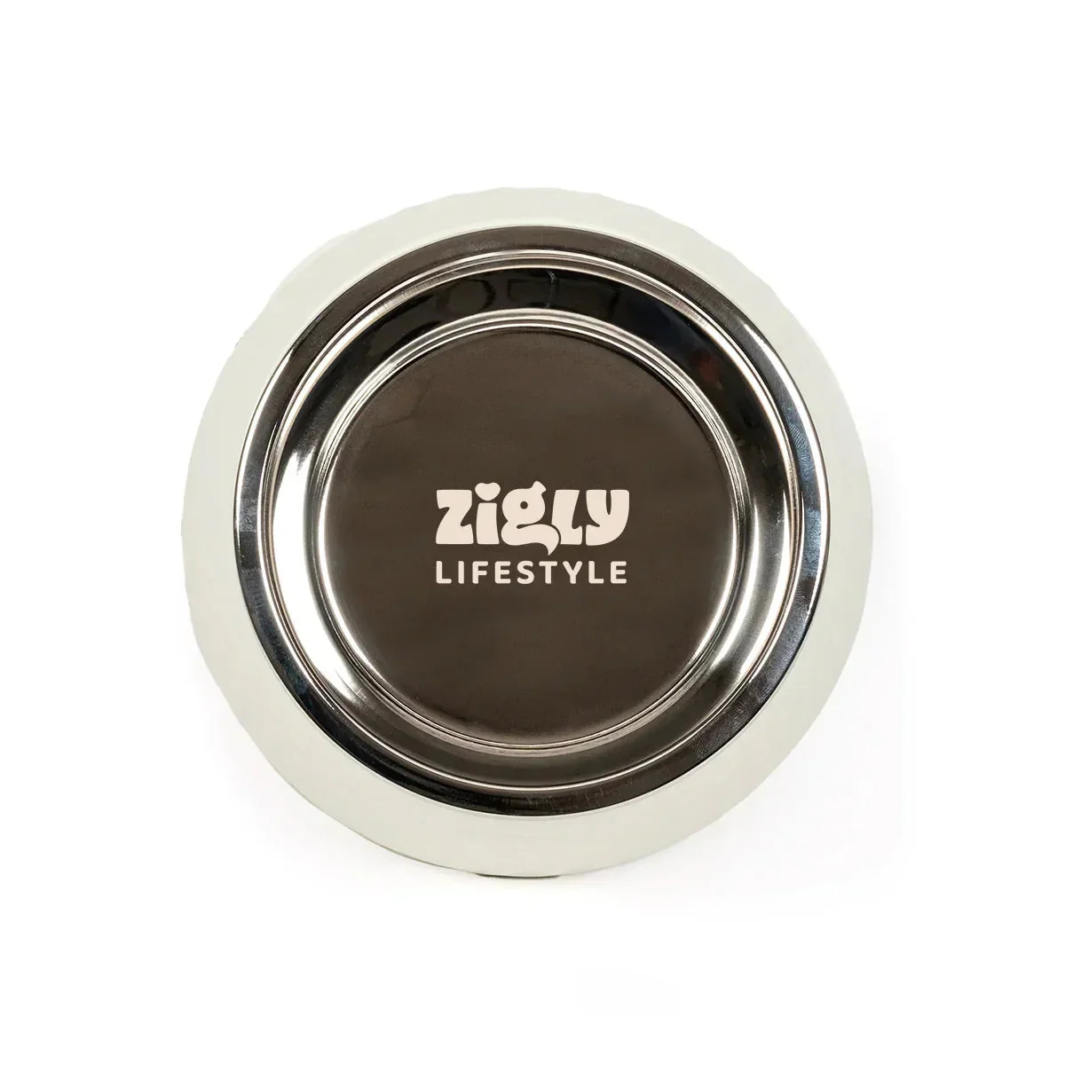 ZL Retro Pyramid Jasmine Melamine Dog Bowl - Image 3