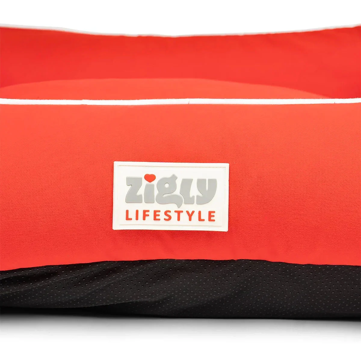Zl Ultra Soft Red Lounger Bed For Dogs - Image 3