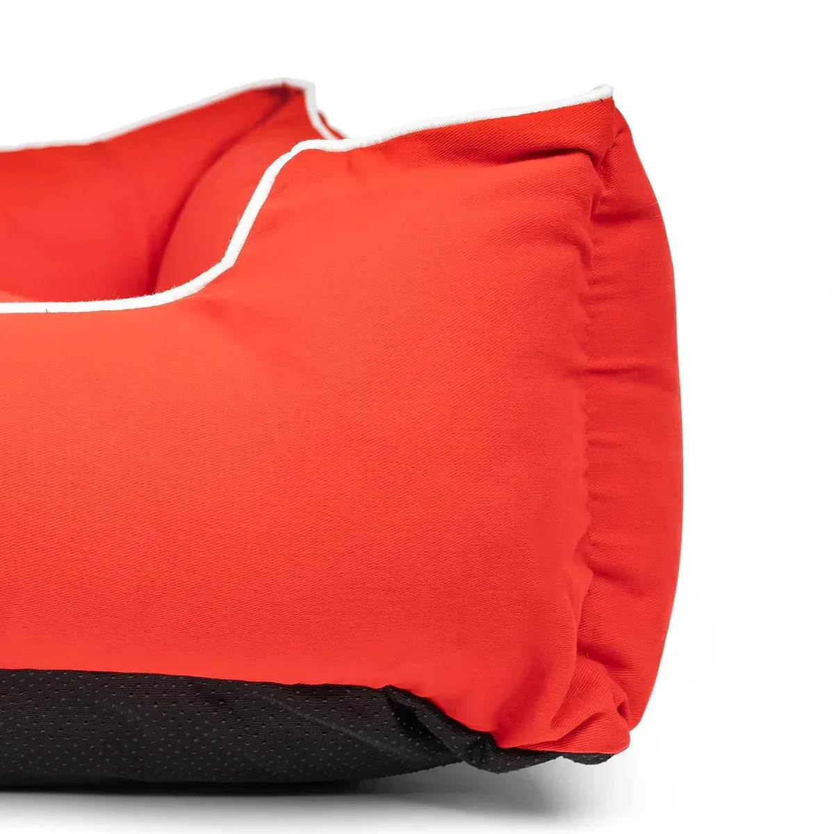 Zl Ultra Soft Red Lounger Bed For Dogs - Image 4
